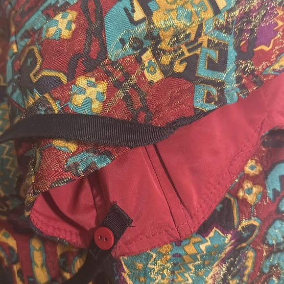 Nanette Lepore Women’s Aztec Southwestern Print Sleeveless Dress Size 0 - Picture 8 of 11